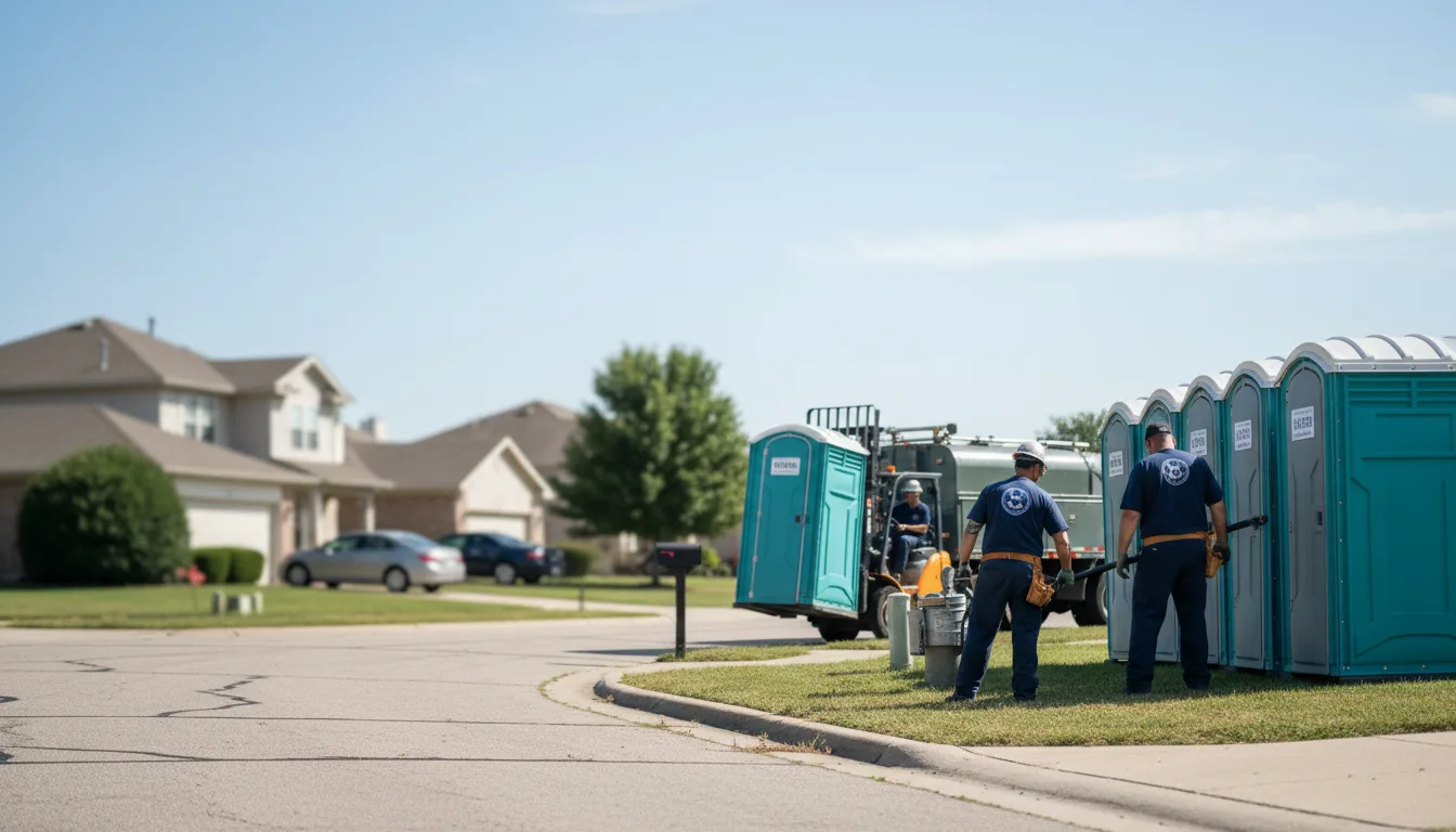 Porta Potty Rental in Harrold, TX near me